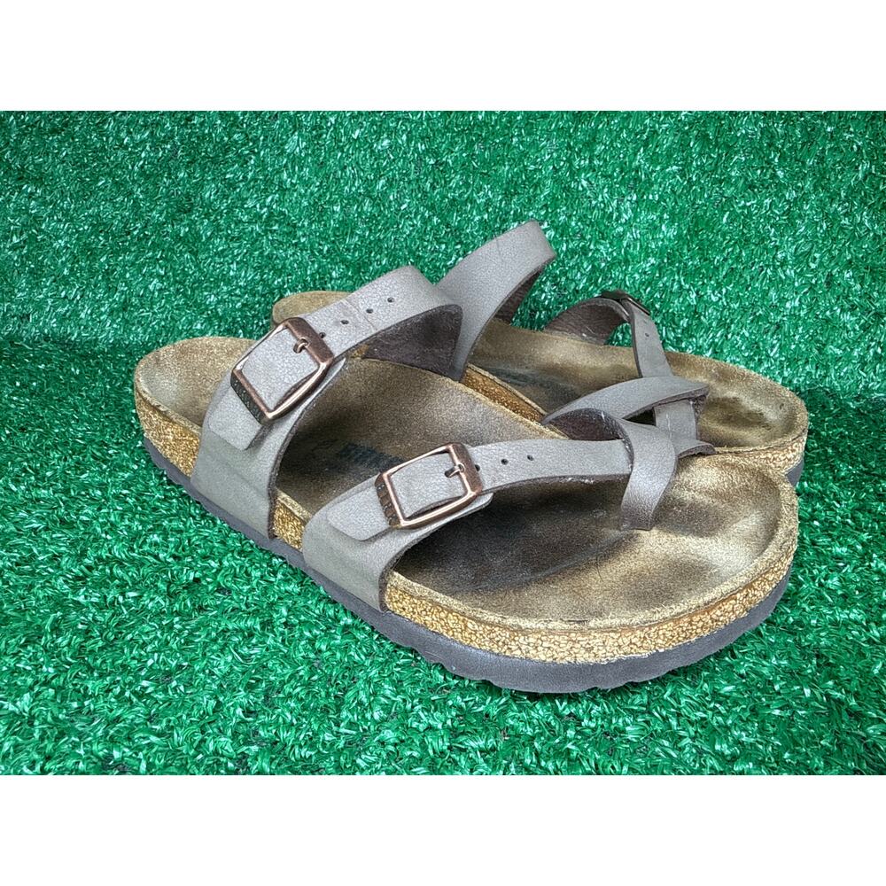 Birkenstock Mayari Sandals Women’s Size 37 US 6 Mocha Birkibuc Toe Loop
